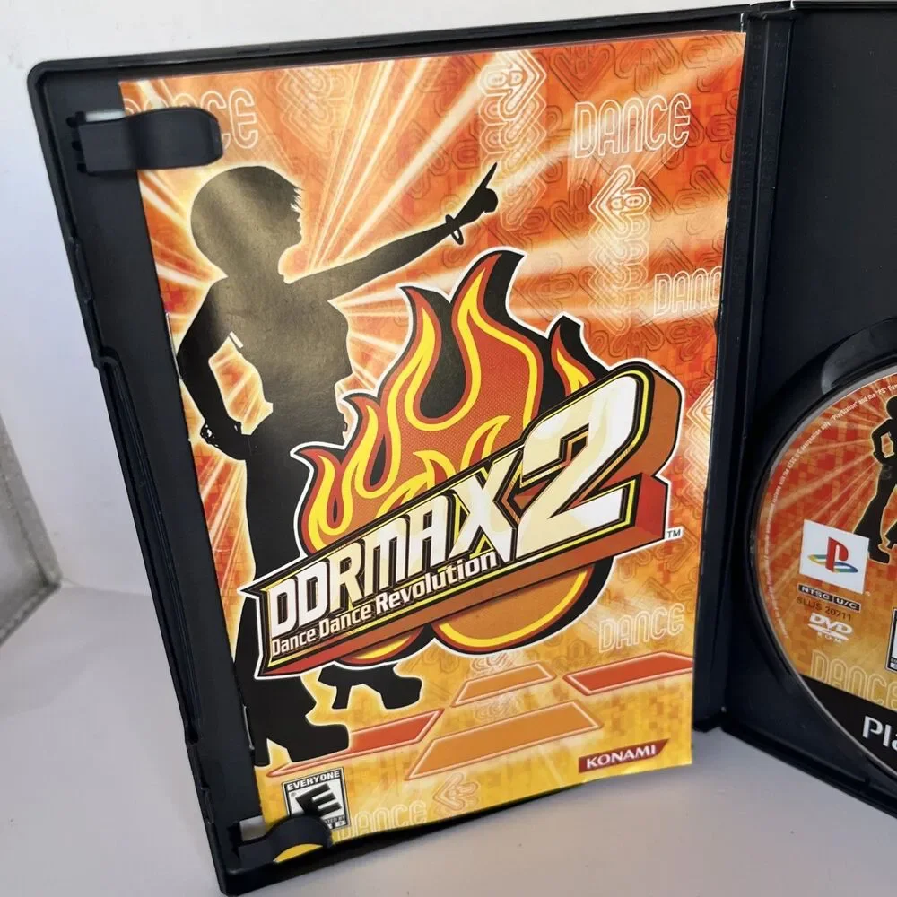 DDRMAX 2 Dance Dance Revolution Sony PS2 Playstation Complete